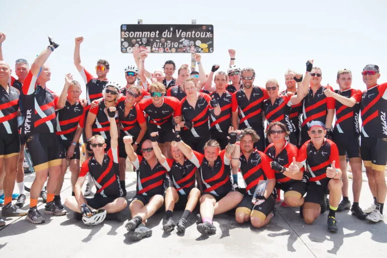 Sport en bewegen vrijwilligerswerk fietsen mont ventoux